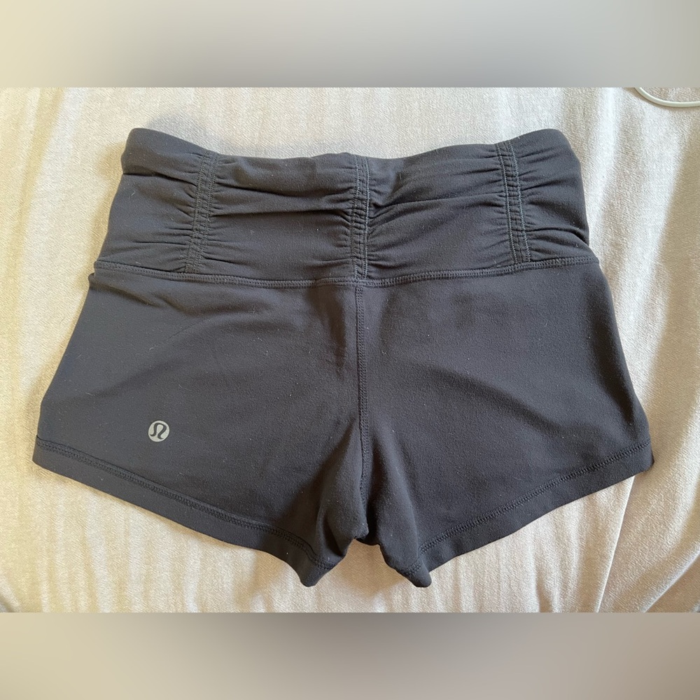 Grey Lululemon shorts. Size 2